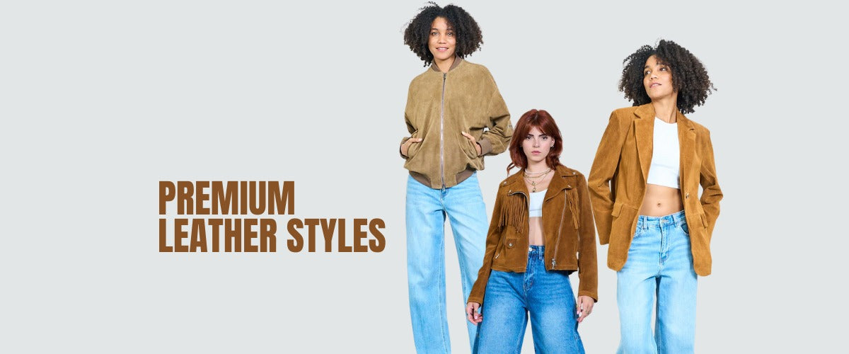 Wholesale Italian leather jackets by Leather Lisa – premium suede and biker bomber styles at Leivip