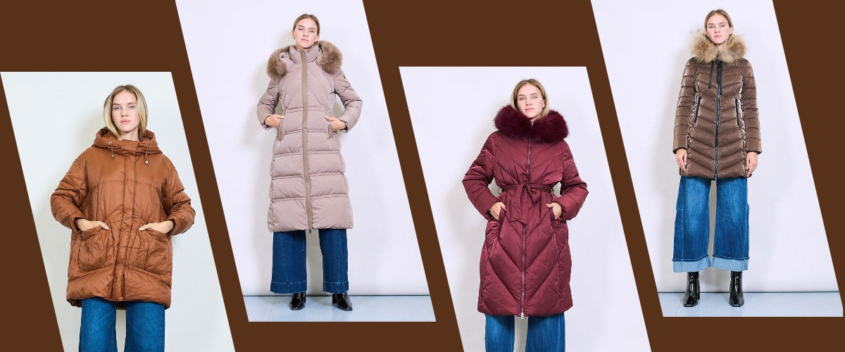 TD by Michela Mii wholesale Italian fashion padded down outerwear warm functional fashionable premium quality competitive price