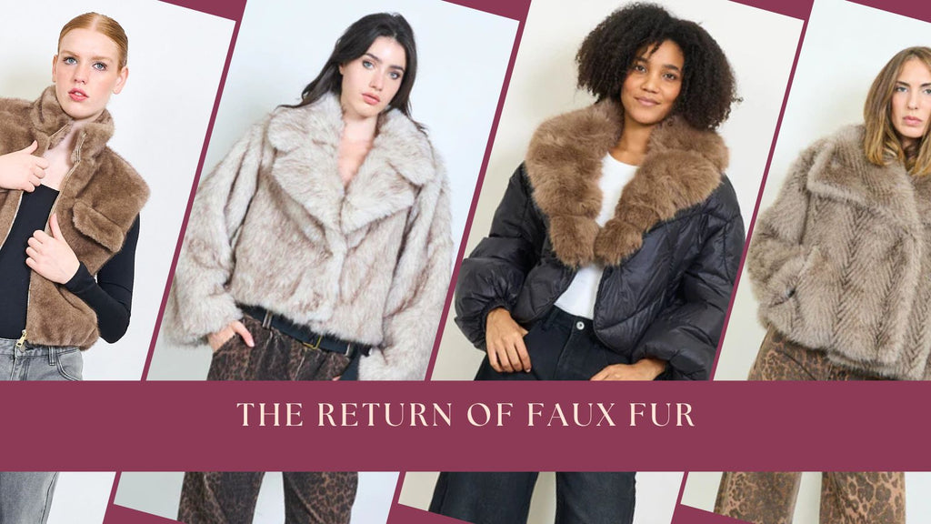 Faux fur coats trend — Leivip Fall/Winter 2025 fashion wholesale.