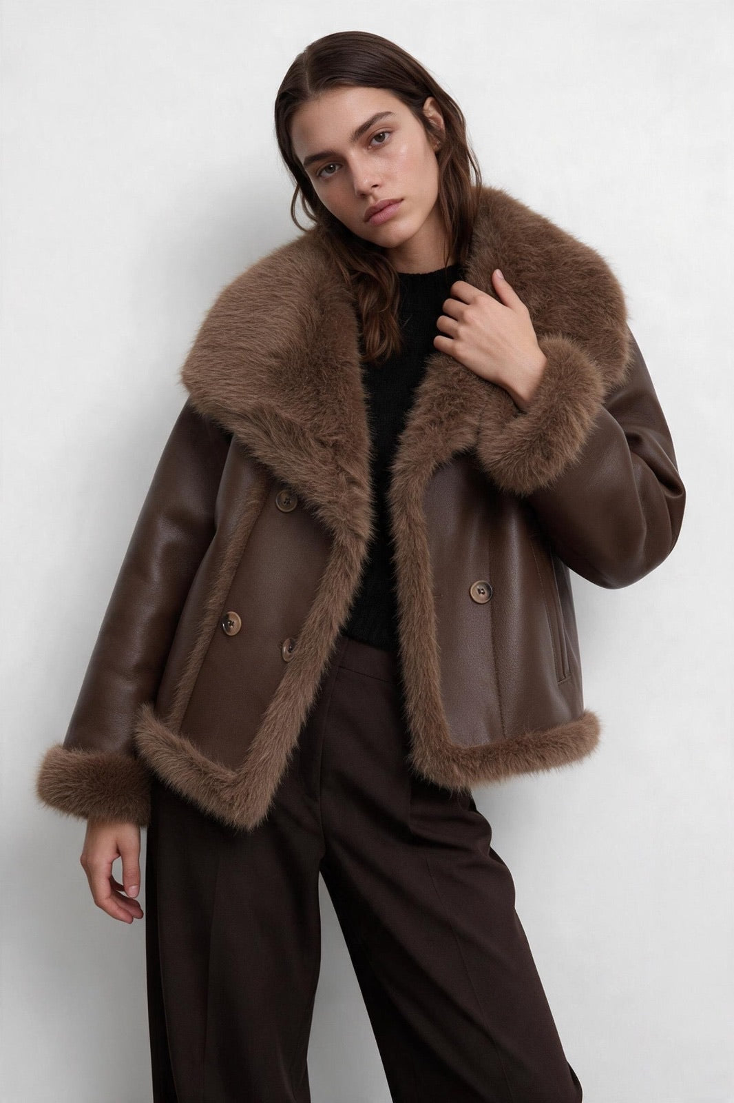 Faux Leather Jacket Edit