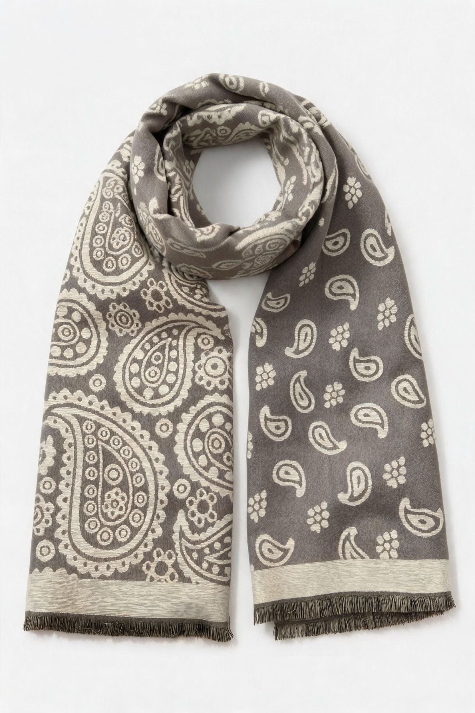 Bufanda Viscosa Estampado Paisley al por mayor - imagen 1