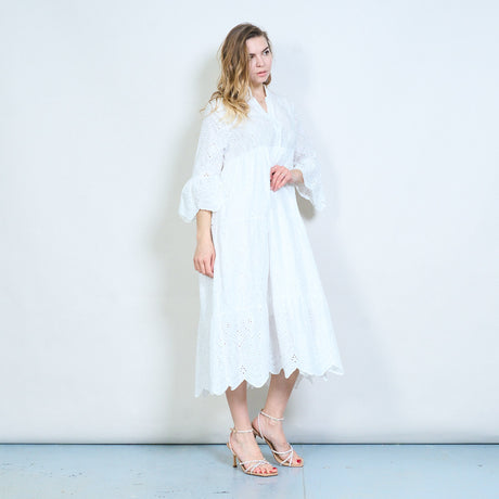 layered eyelet dress Layered Eyelet Short Sleeve Mini Dress  Charming Charlie