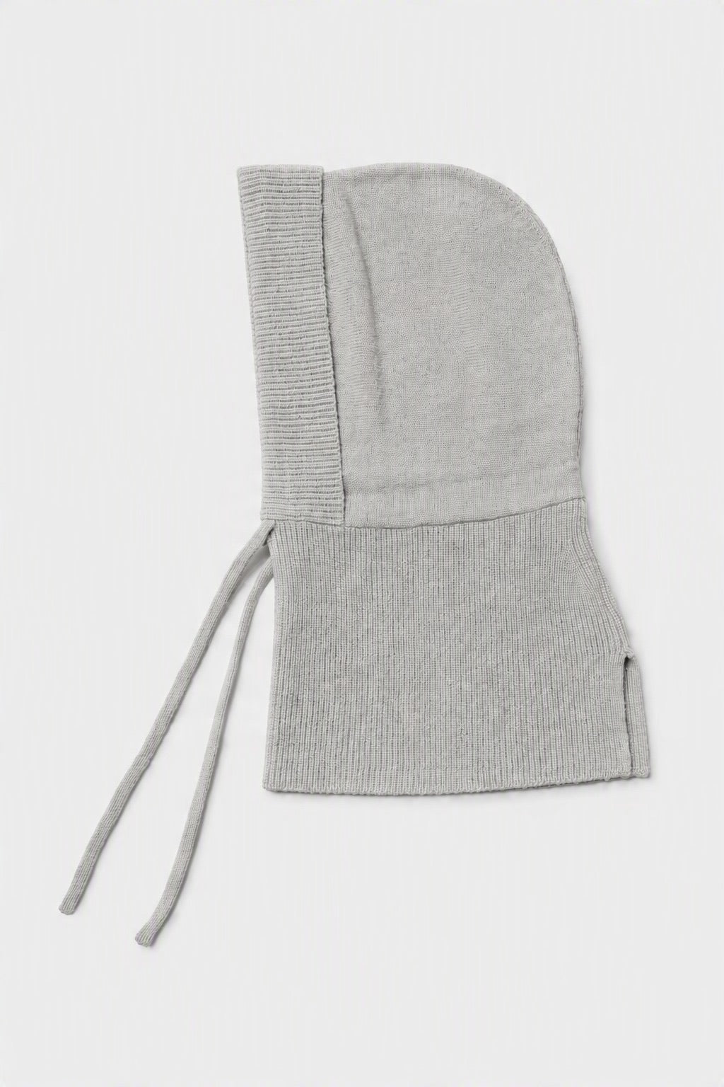 Cagoule en tricot côtelé en gros - image 1