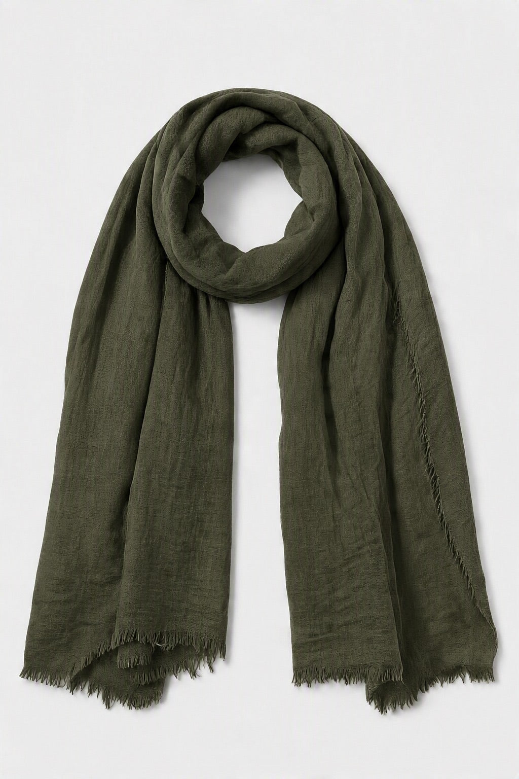 Soft Fringed Scarf wholesale - image 1