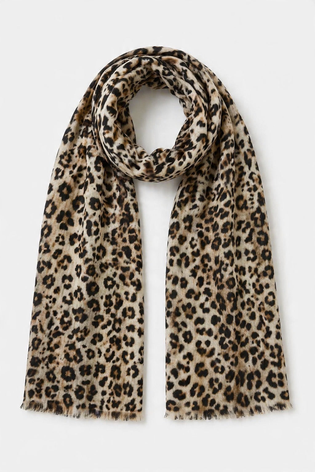 Leopard-Print Soft-Touch Scarf wholesale - image 1
