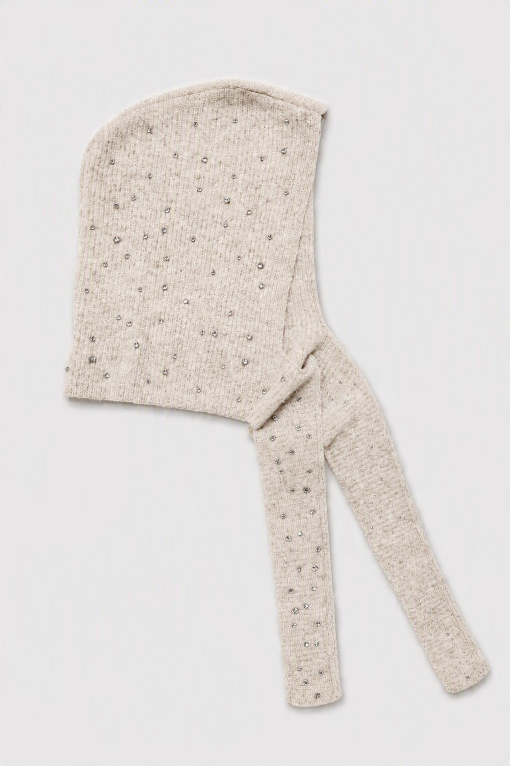 Crystal-Embellished Wool-Blend Balaclava didmeninė prekyba – 1 vaizdas