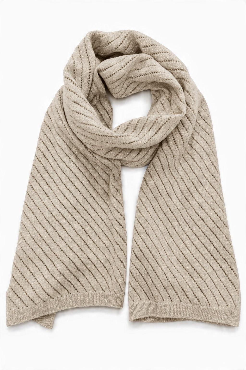 Ribbed Lurex-huivi - kuva 1