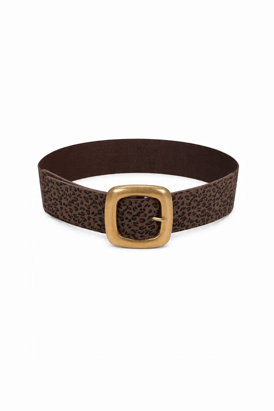 Leopard-Print Elasticated Wide Belt wholesale - image 1