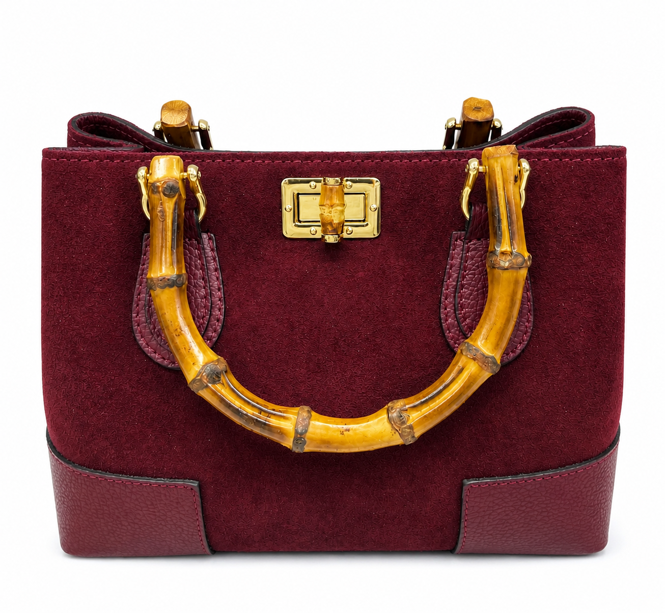 Burgundy product image on white background — AI-assisted same-product colour render [NEMIRA_AI_PRODUCT_602-CAMOSCIO_BRG_c8305373a56e]