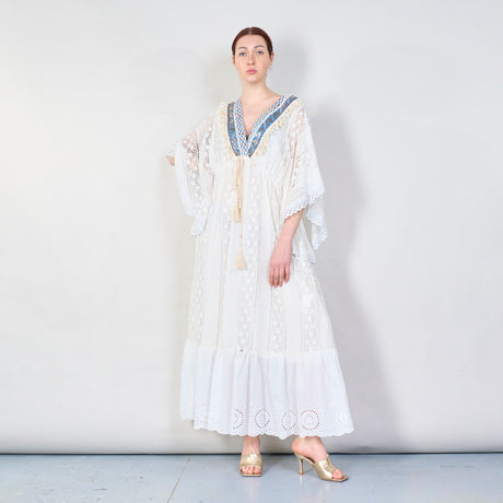 Lace bohemian maxi dress wholesale – LEIVIP