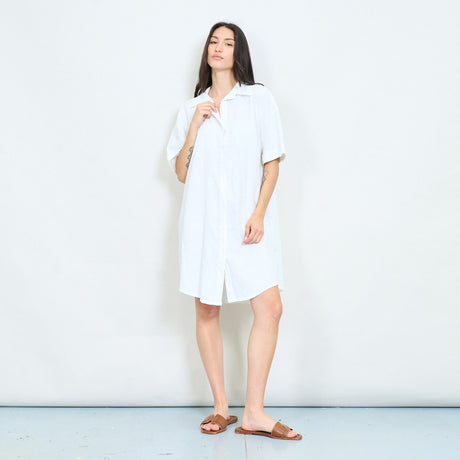 oversized shirt dress wholesale 1431gd
